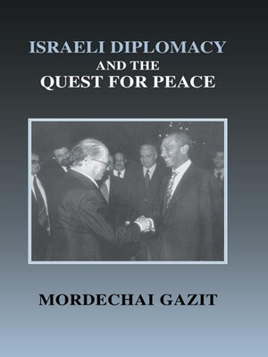 cover image of Israeli Diplomacy and the Quest for Peace